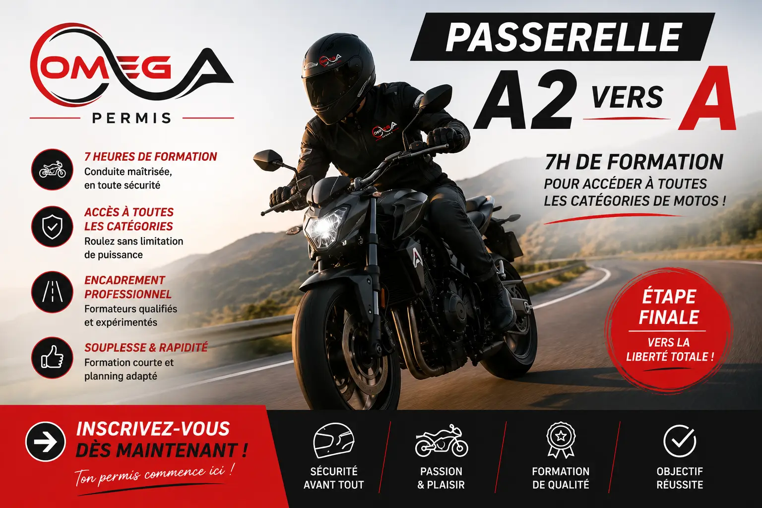 Passerelle A2 vers A – Formation 7 heures