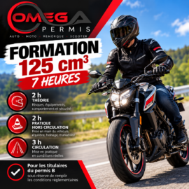 Formation 125 cm³ – 7 heures